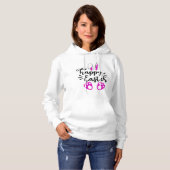 Fröhlicher Ostern Hoodie (Vorne ganz)