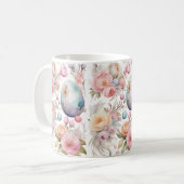 Fröhlicher Ostern Kaffeetasse (Vorderseite Links)
