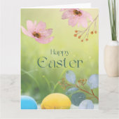 Fröhlicher Ostern Karte (Vorderseite)