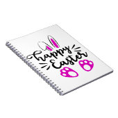 Fröhlicher Ostern Notizblock (Rechte Seite)