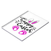 Fröhlicher Ostern Notizblock (Linke Seite)