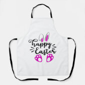 Fröhlicher Ostern Schürze (Vorderseite)