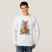 Fröhlicher Ostern T-Shirt (Vorne ganz)