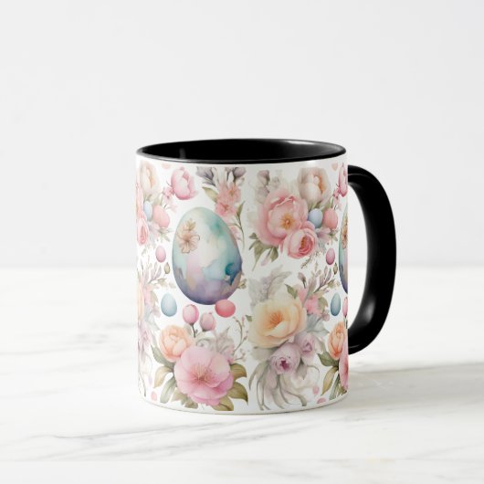 Fröhlicher Ostern Tasse (VorderseiteRechts)