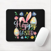 Fröhlicher Osthase Hasengesicht Lustiger Ostertag  Mousepad (Mit Mouse)