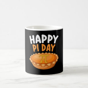 Fröhlicher Pi-Tag-Kuchen Mathematik Mathe Regenbog Kaffeetasse