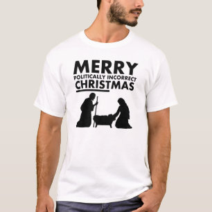 Fröhlicher politisch falscher WeihnachtsT - Shirt