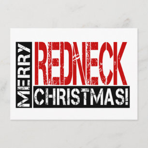 Fröhlicher Redneck Weihnachten!Party Einladung