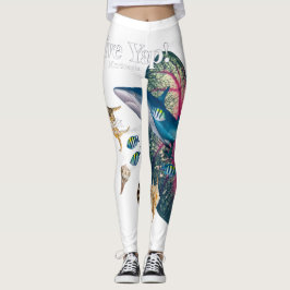 Fröhlicher Riffhai Leggings