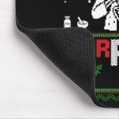Fröhlicher Rx Mas Skelett Apotheker Apotheken Tech Mousepad (Ecke)