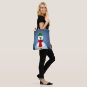 Fröhlicher Schneemann Tasche (Am Model)