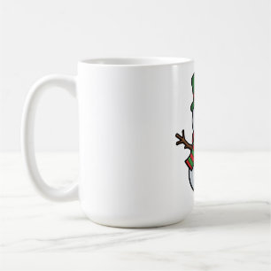 Fröhlicher Schneemann Winter Tasse