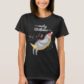Fröhlicher Slothmas T-Shirt (Vorderseite)