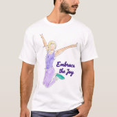 Fröhlicher Sprung T-Shirt (Vorderseite)