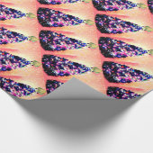 Fröhlicher Squidmas lustiger Tintenfisch u. Geschenkpapier (Ecke)