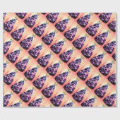 Fröhlicher Squidmas lustiger Tintenfisch u. Geschenkpapier (Flach)