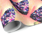 Fröhlicher Squidmas lustiger Tintenfisch u. Geschenkpapier (Rolleneckpunkt)