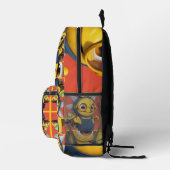 Fröhlicher Taco-Freund Bedruckter Rucksack (Rechts)