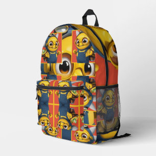 Fröhlicher Taco-Freund Bedruckter Rucksack