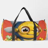 Fröhlicher Taco-Freund Duffle Bag (Vorderseite)