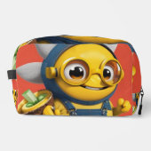 Fröhlicher Taco-Freund Waschbeutel (Vorderseite)