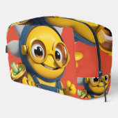 Fröhlicher Taco-Freund Waschbeutel (Rechte Ecke)