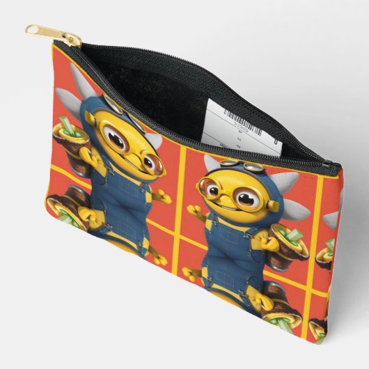 Fröhlicher Taco-Freund Zubehörtasche (Offen)