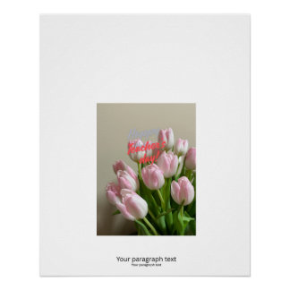Fröhlicher Tag des Lehrers Wandbehang Poster