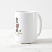 Fröhlicher und heller Nussknacker Kaffeetasse (VorderseiteRechts)