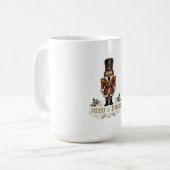 Fröhlicher und heller Nussknacker Kaffeetasse (Vorderseite Links)