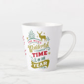 Fröhlicher und heller schönster Zeiturlaub Milchtasse (Rechts)