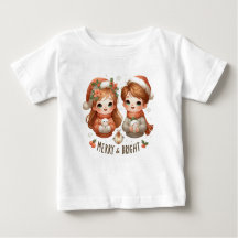Fröhlicher und heller T - Shirt für Kinder