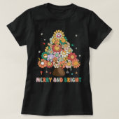 Fröhlicher und heller Weihnachts-T - Shirt (Design vorne)