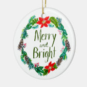Fröhlicher und heller Weihnachtsschmuck (Links)