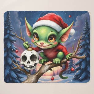 Fröhlicher Unfug – Der kleine Weihnachtself. Sherpadecke