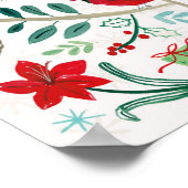 Fröhlicher Urlaub Poster (Ecke)