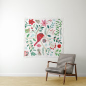 Fröhlicher Urlaub Wandteppich (Beispiel (Horizontal))