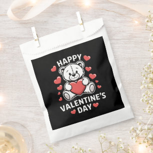 Fröhlicher Valentinstag Bär vday  Geschenktütchen
