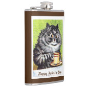 Fröhlicher Vater, Louis Wain, Flask Flachmann (Rechts)