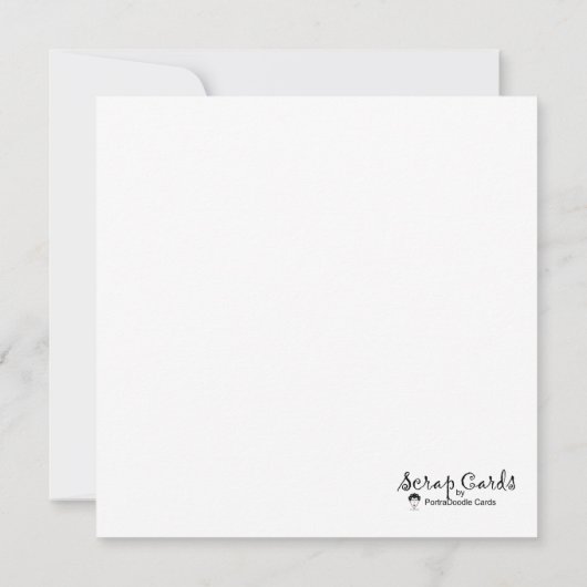 Fröhlicher Vatertag/eine flache Grußkarte (Rückseite)