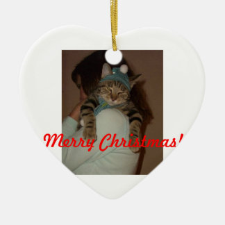 Fröhlicher Weihnachten-Boris Catenov Keramik Ornament