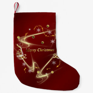 fröhlicher Weihnachts-Strumpf Kleiner Weihnachtsstrumpf
