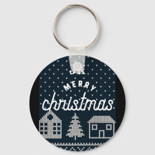 fröhlicher Weihnachtsanagrammname personalisiert l Schlüsselanhänger