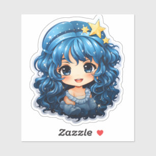 Fröhlicher Weihnachtsaufkleber Aufkleber