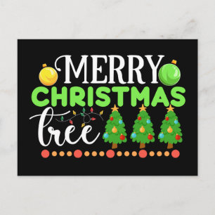 Fröhlicher Weihnachtsbaum-34564 Postkarte