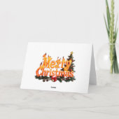 Fröhlicher Weihnachtsbaum Einladung (Rückseite)
