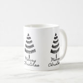 Fröhlicher Weihnachtsbaum Kaffeetasse (VorderseiteRechts)