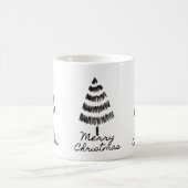 Fröhlicher Weihnachtsbaum Kaffeetasse (Mittel)