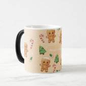 Fröhlicher Weihnachtsbecher Verwandlungstasse (Vorderseite Links)