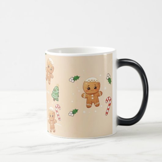 Fröhlicher Weihnachtsbecher Verwandlungstasse (Rechts)